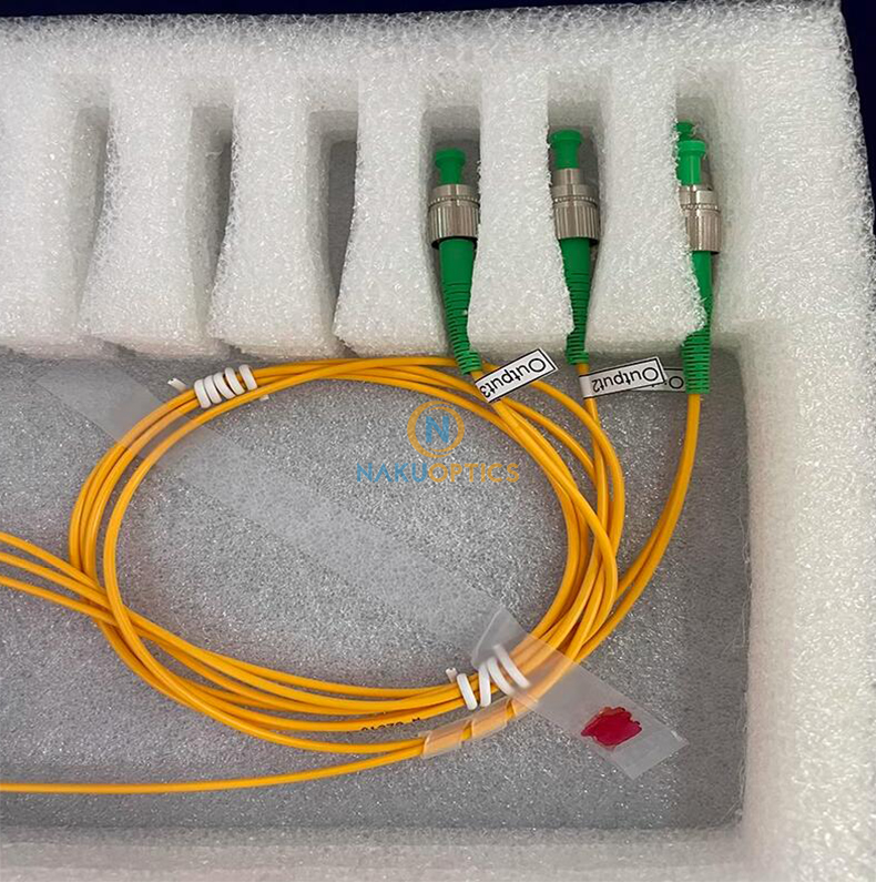 PM fiber beam splitter